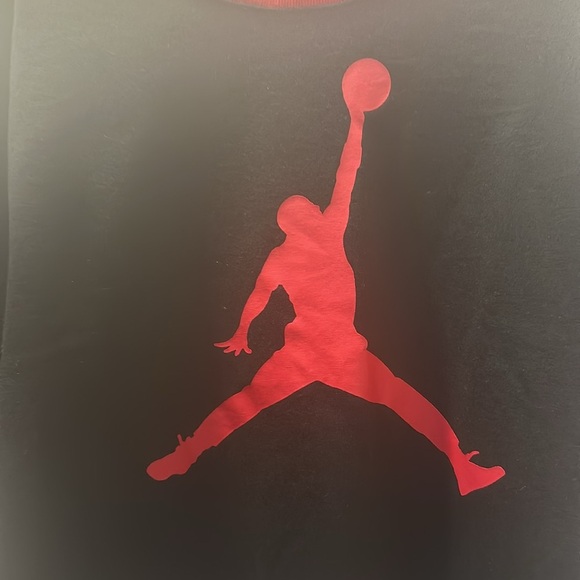 NWT Jordan Girls' Essentials Ringer T-Shirt black - Picture 6 of 13